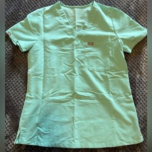 Figs Catarina one pocket scrub top women’s teal